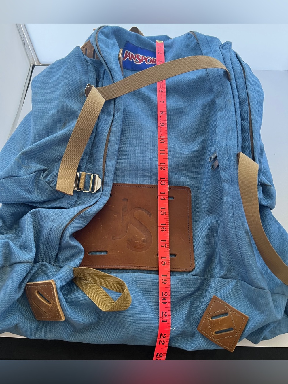 VTG 70's/80's Blue Jansport Hiking Backpack Internal Frame - Picture 8 of 11